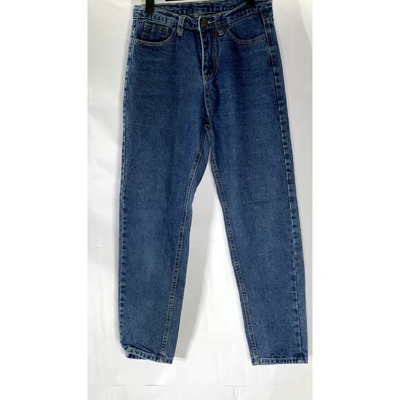 Unbranded Denim - UNBRANDED Women's Dark Blue Denim Skinny-Leg High-Rise Jean SZ 25